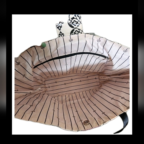 Brighton Pink And Black My Sweet Valentine Tote Bag - Picture 6 of 16